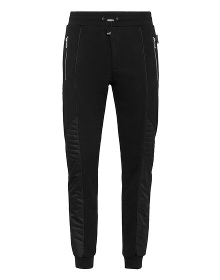 Jogging Trousers With Nylon Inserts