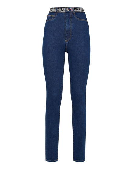 Denim Super High Waist Jegging Philipp Plein TM