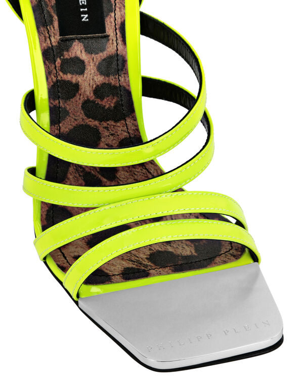 Patent Leather Sandals Hi-Heels