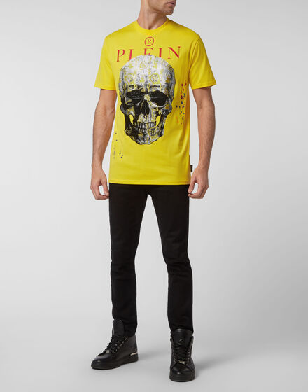 T-shirt Round Neck SS with Crystals