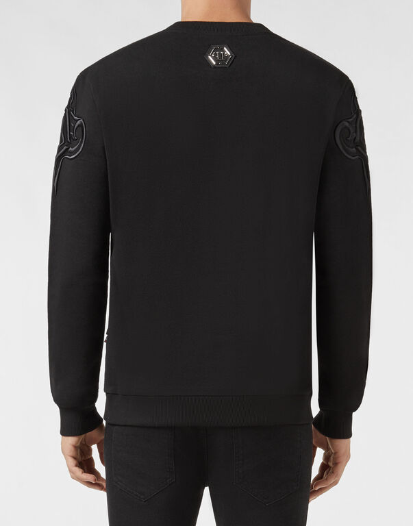 Sweatshirt LS "Black space"