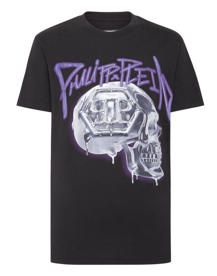 T-shirt Round Neck Skull