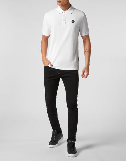 Slim Fit Polo shirt SS Skull&Bones