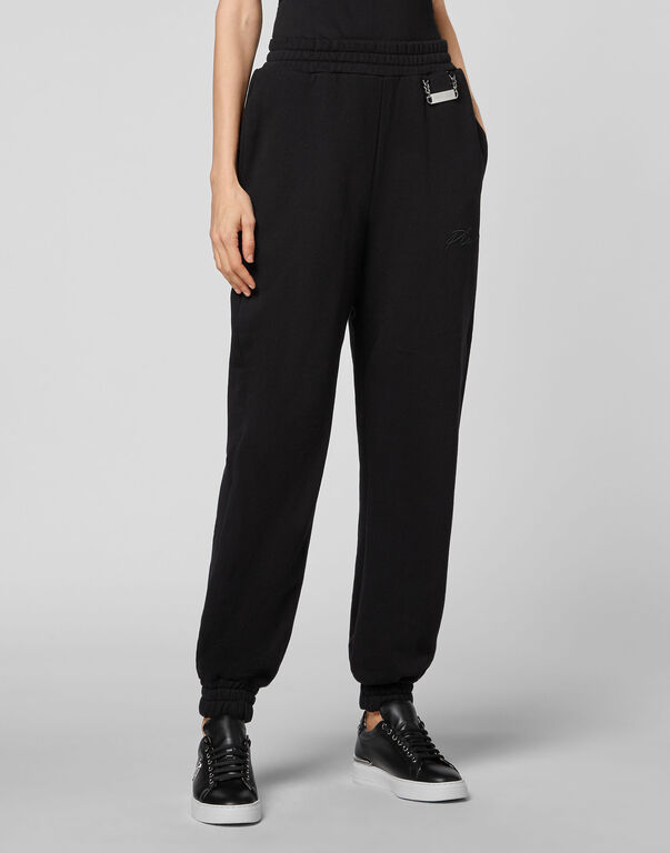 Leisurewear Trousers Embroidery Signature