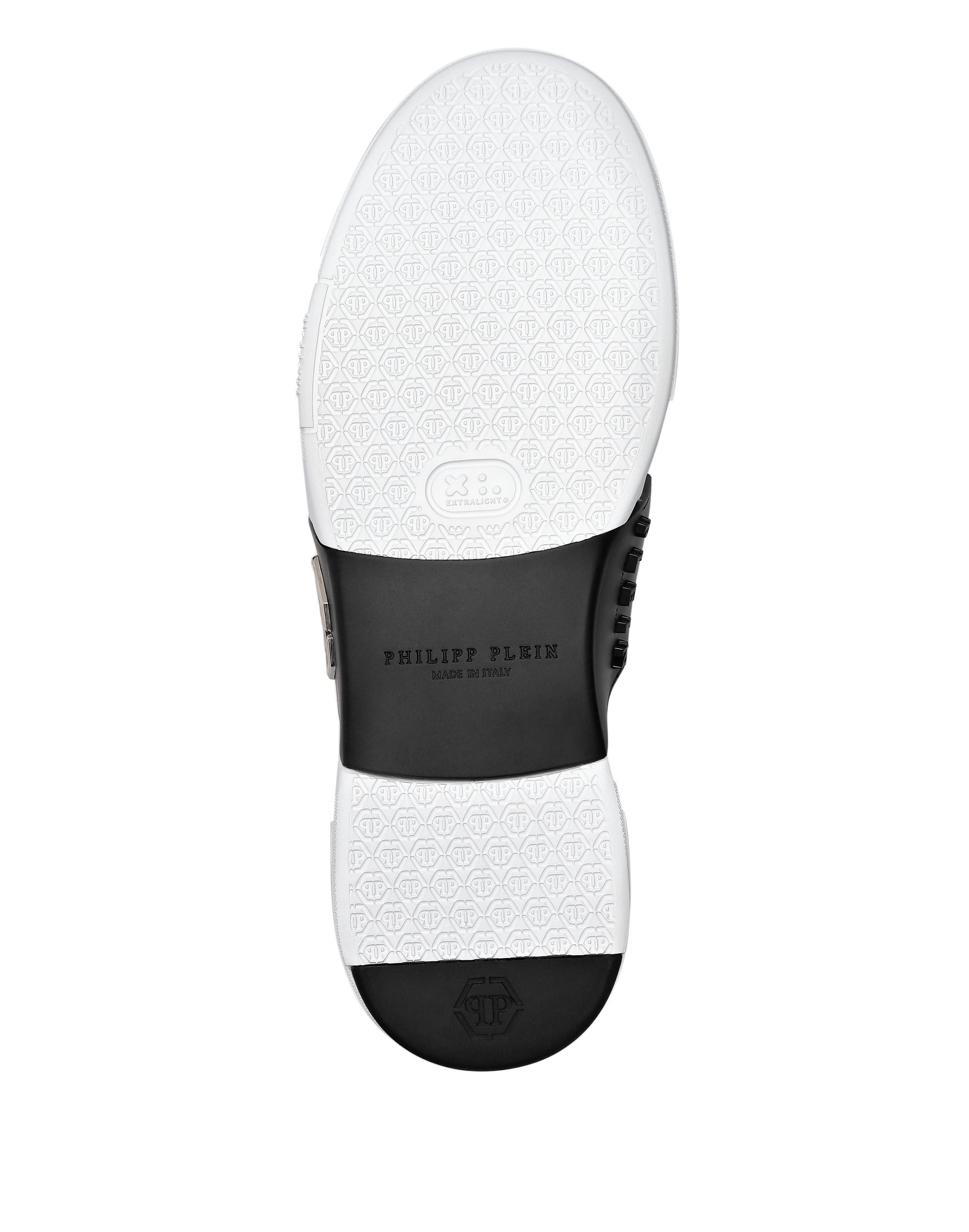 HI-TOP SNEAKERS PHANTOM KICK$ Crocco Platinum HEXAGON | Philipp Plein Outlet