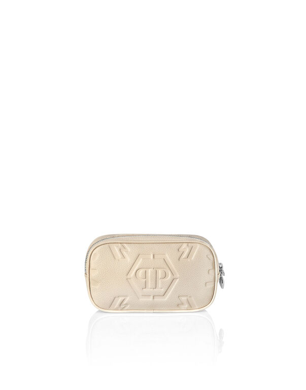 Leather Clutch Monogram