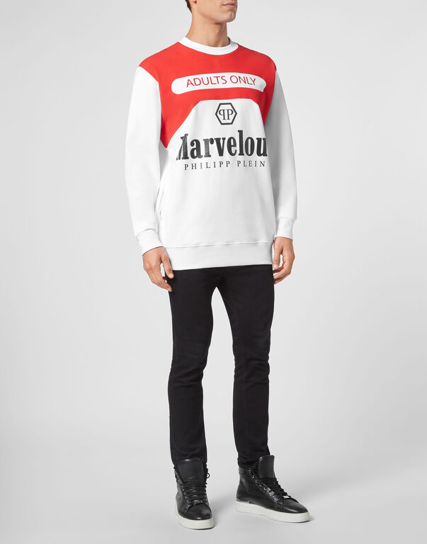 Sweatshirt LS print Marvelous