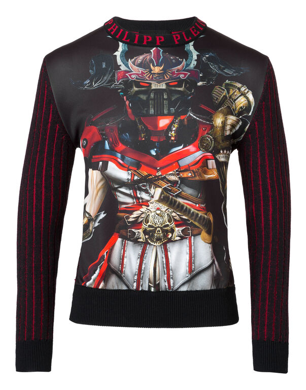 Pullover Round Neck LS "J Kanjiro" | Philipp Plein Outlet