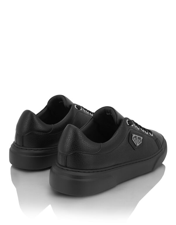 Leather Lo-Top Sneakers Iconic Plein
