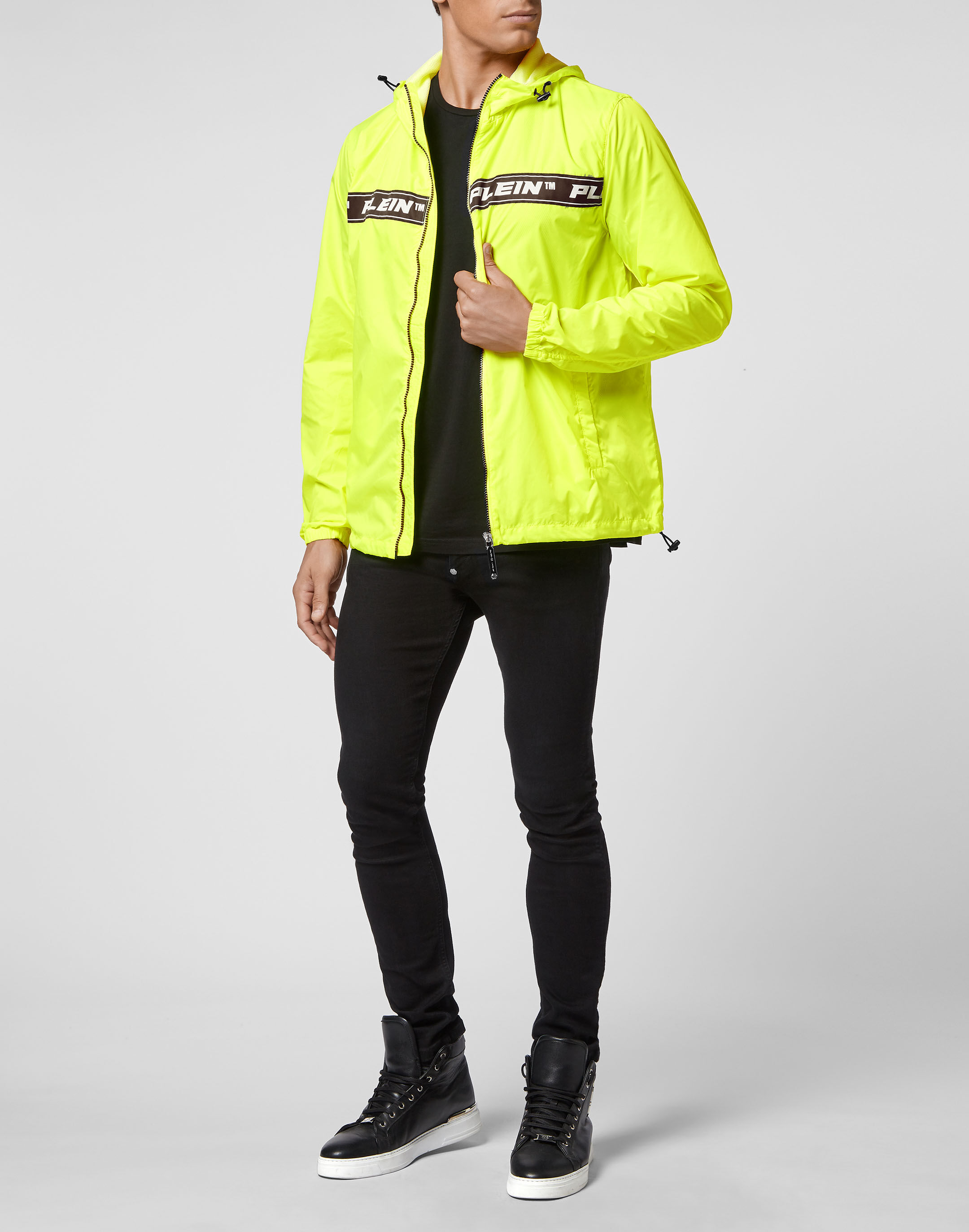 Nylon Windbreaker Philipp Plein Outlet