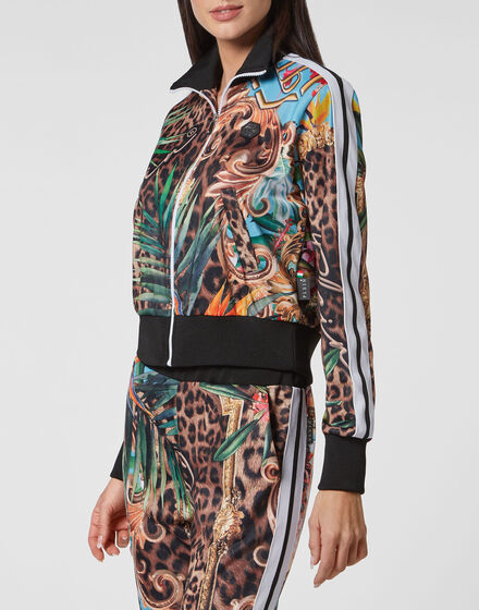 Tracksuit Top/Trousers Baroque Flowers
