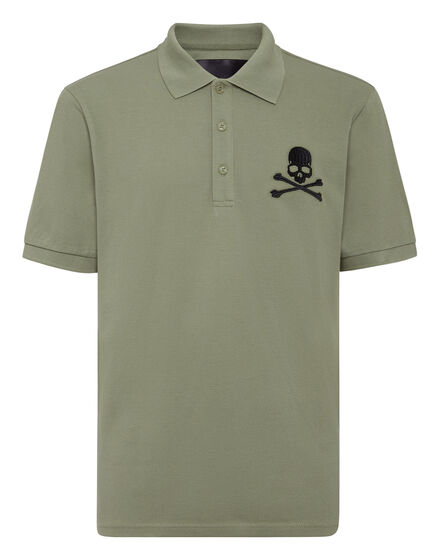 Pique Polo Shirt SS Skull&Bones