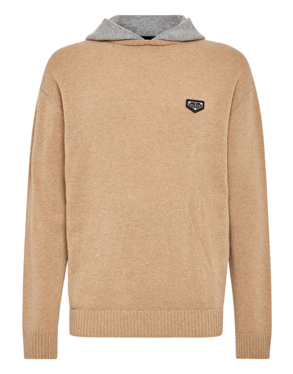 Cashmere Hoodie sweatshirt Iconic Plein