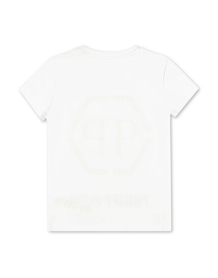 T-shirt Round Neck SS Crystal Hexagon