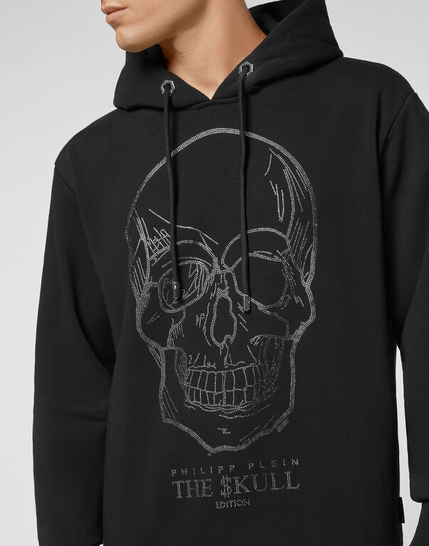 Hoodie sweatshirt stones Skull