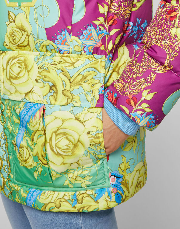 Nylon Jacket print New Baroque