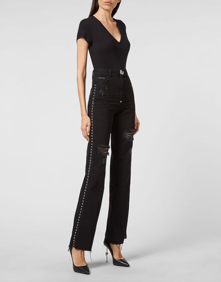 Denim Palace Fit Crystal Cable Denim Palace Fit Crystal Cable