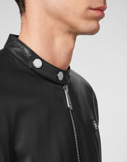 Leather Moto Jacket Dobermann