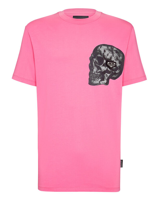 T-shirt Round Neck SS print Skull