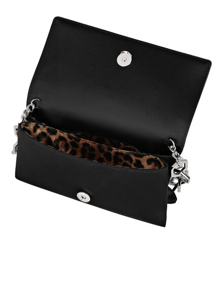 Satin Shoulder Bag Iconic Plein