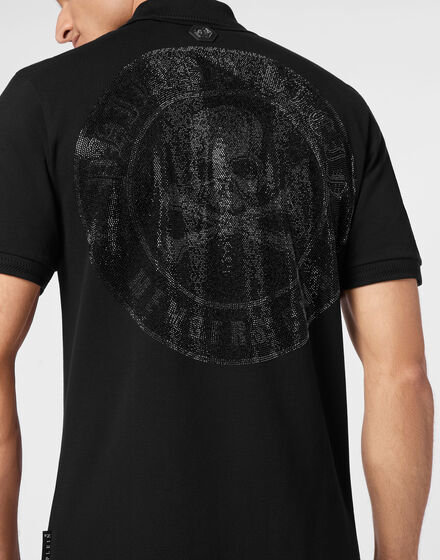 Pique Polo Shirt SS Skull&Bones