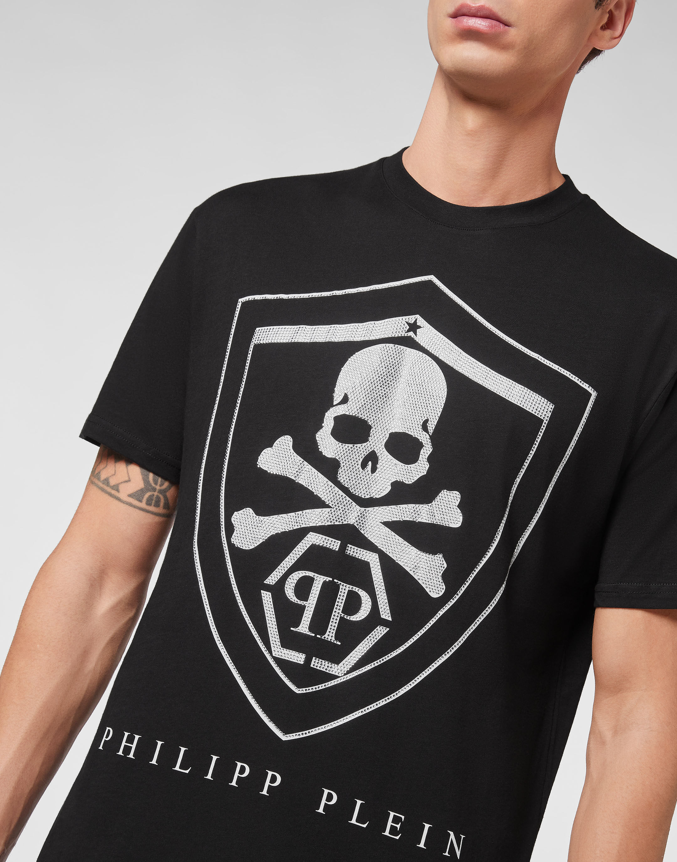 T shirt Round Neck SS Philipp Plein Outlet