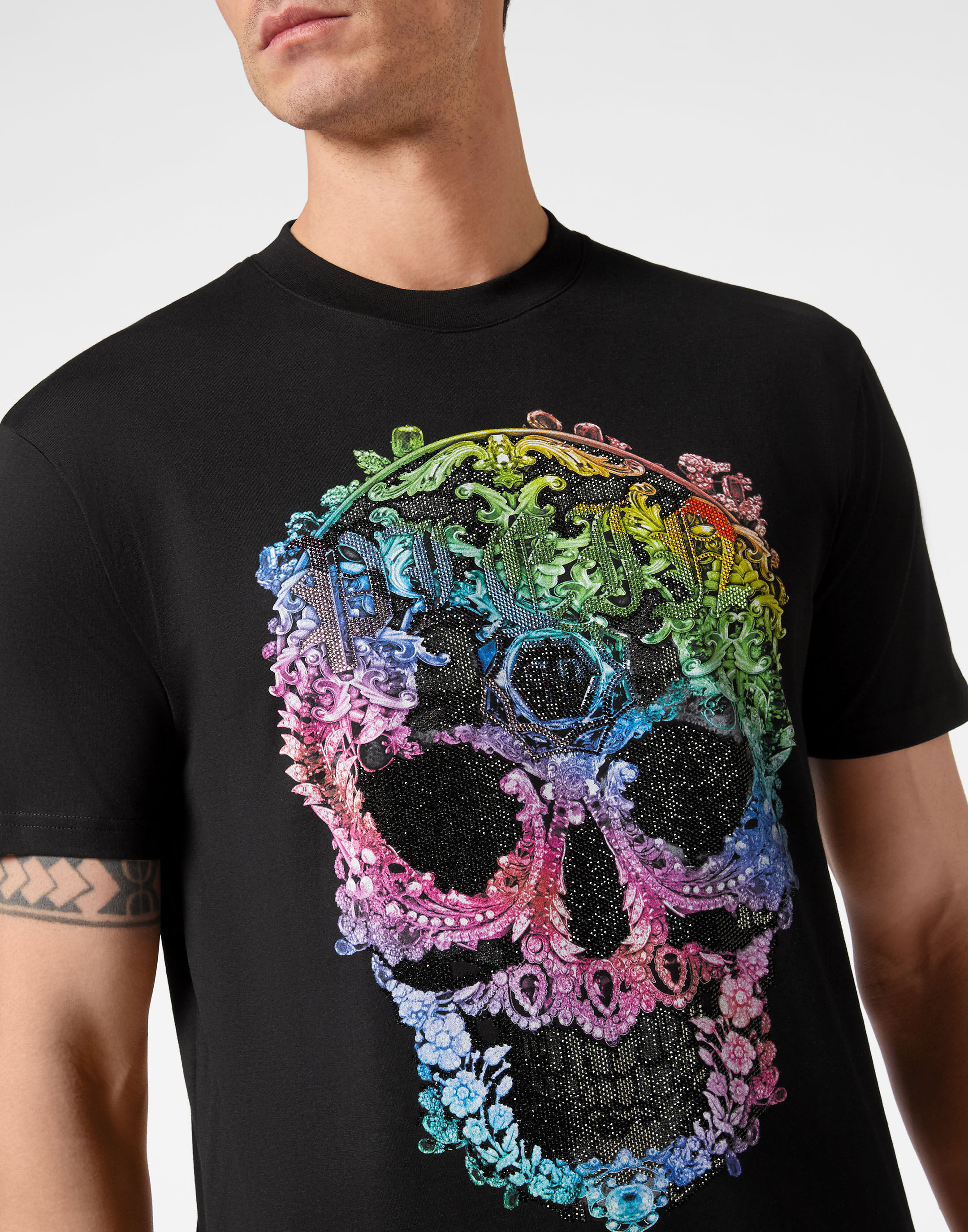 Skull sequin shirt sales