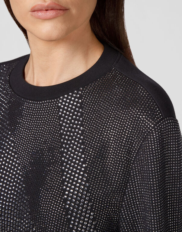 Sweatshirt LS Full Crystal