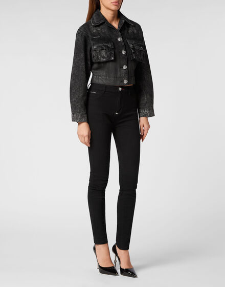 Denim Cargo Jacket Denim Cargo Jacket