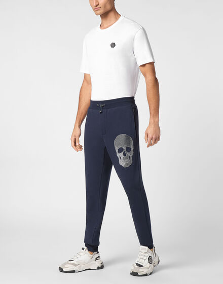 Jogging Trousers Skull strass