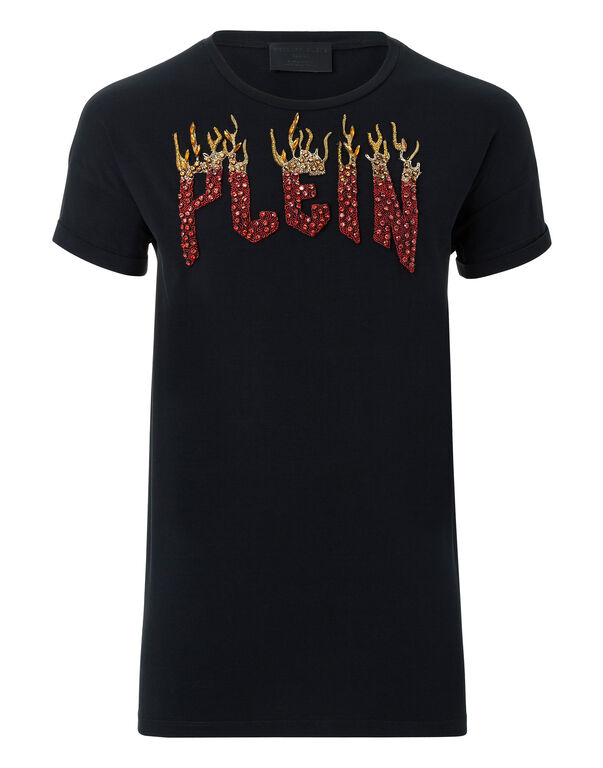 T-shirt Round Neck SS "Plein flames show"
