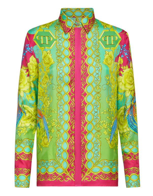 Silk Shirt Ls New Baroque