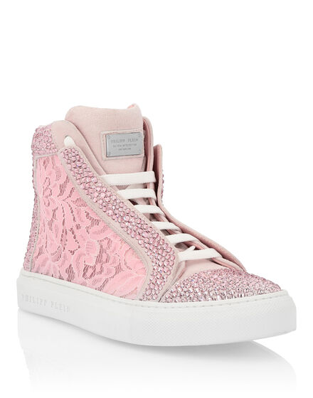 Hi-Top Sneakers Crystal