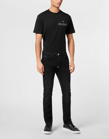 Denim Trousers Super Straight Cut Basic Denim Trousers Super Straight Cut Basic
