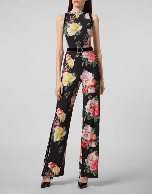 Jumpsuit Selene Crystal  Flowers