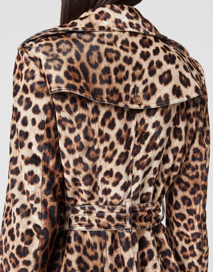 Trench coat Leopard