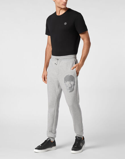 Jogging Trousers Skull strass