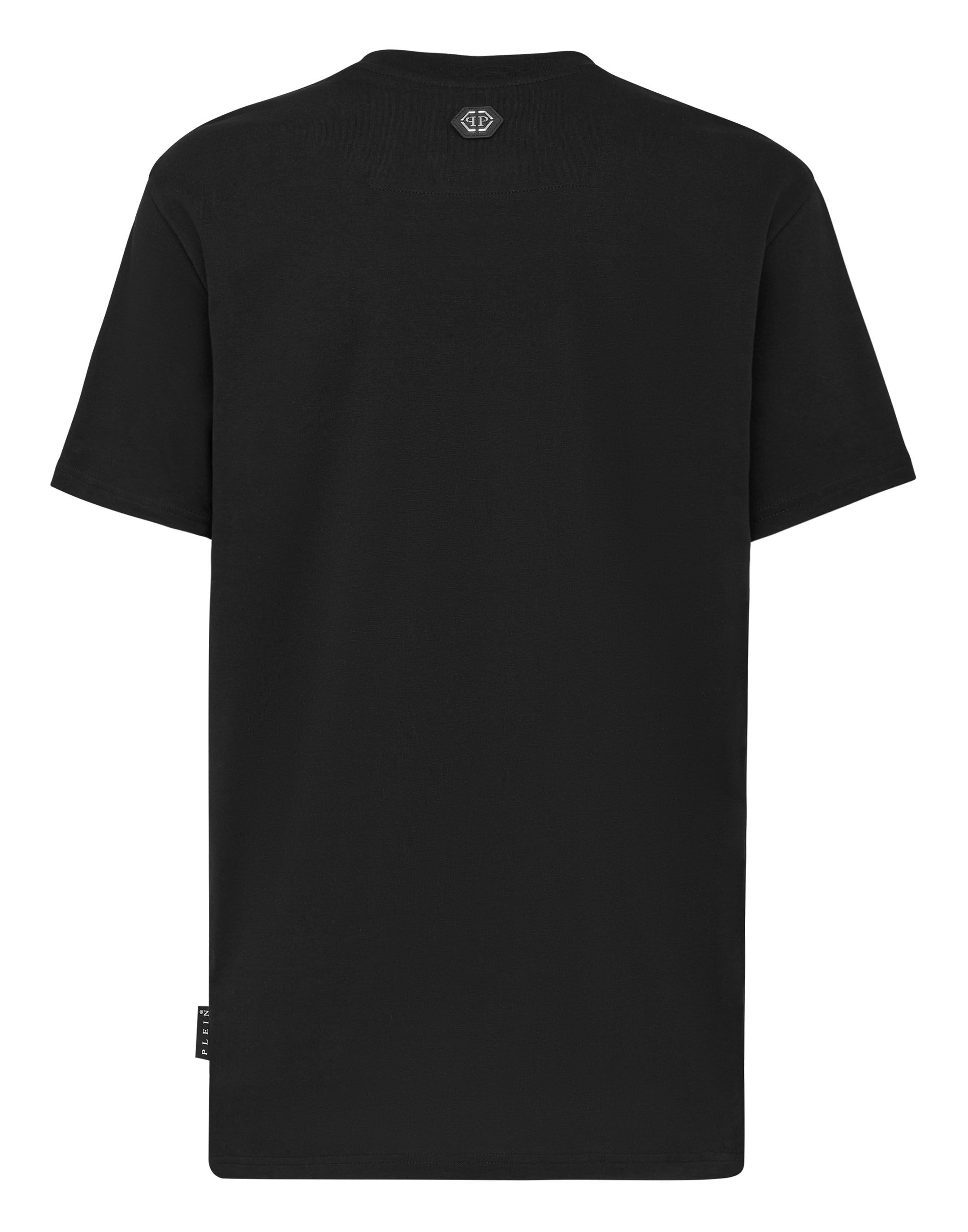 Tシャツ・カットソー PHILIPP PLEIN Men T-shirt Black 1 SAECMTK8165PJY002N 0202 T-shirt Round Neck SS Philipp Plein TM | Philipp Plein Outlet