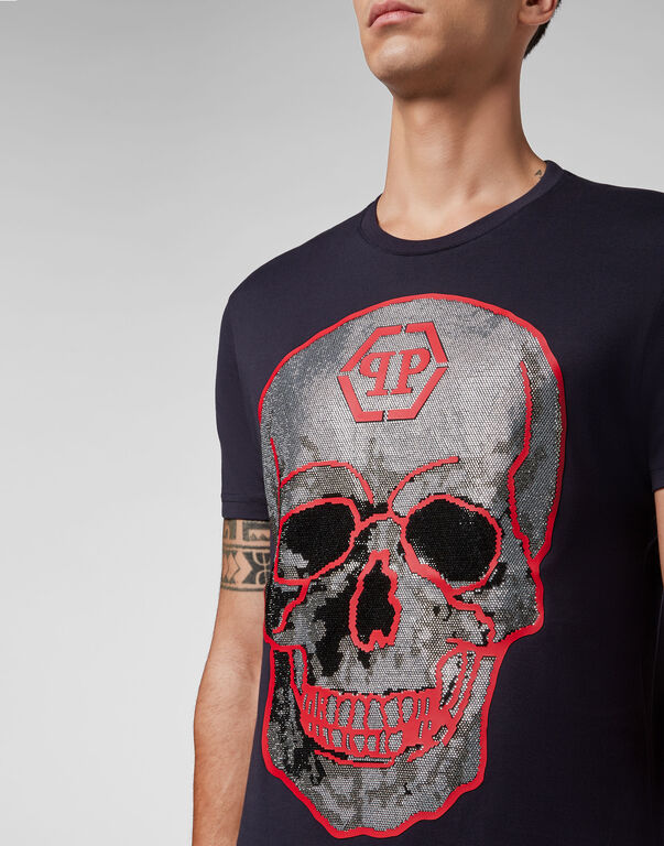 Kunstig to uger Markér T-shirt Round Neck SS Crystal Skull | Philipp Plein Outlet