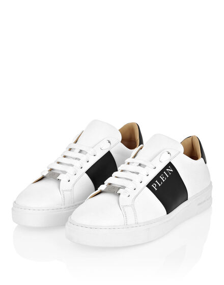 Nappa Leather Lo-Top Sneakers