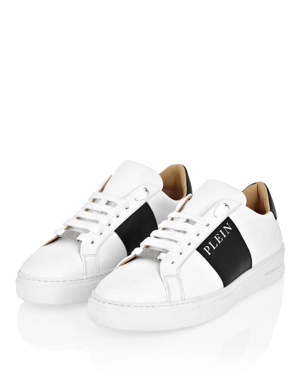Nappa Leather Lo-Top Sneakers