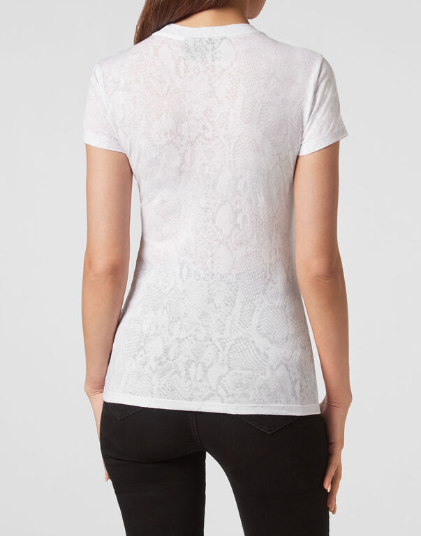 T-shirt Round Neck Sexy Pure Fit