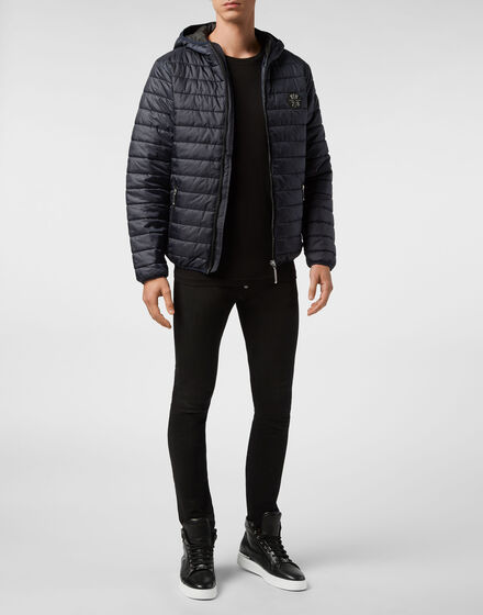 Nylon Jacket Slim Cut