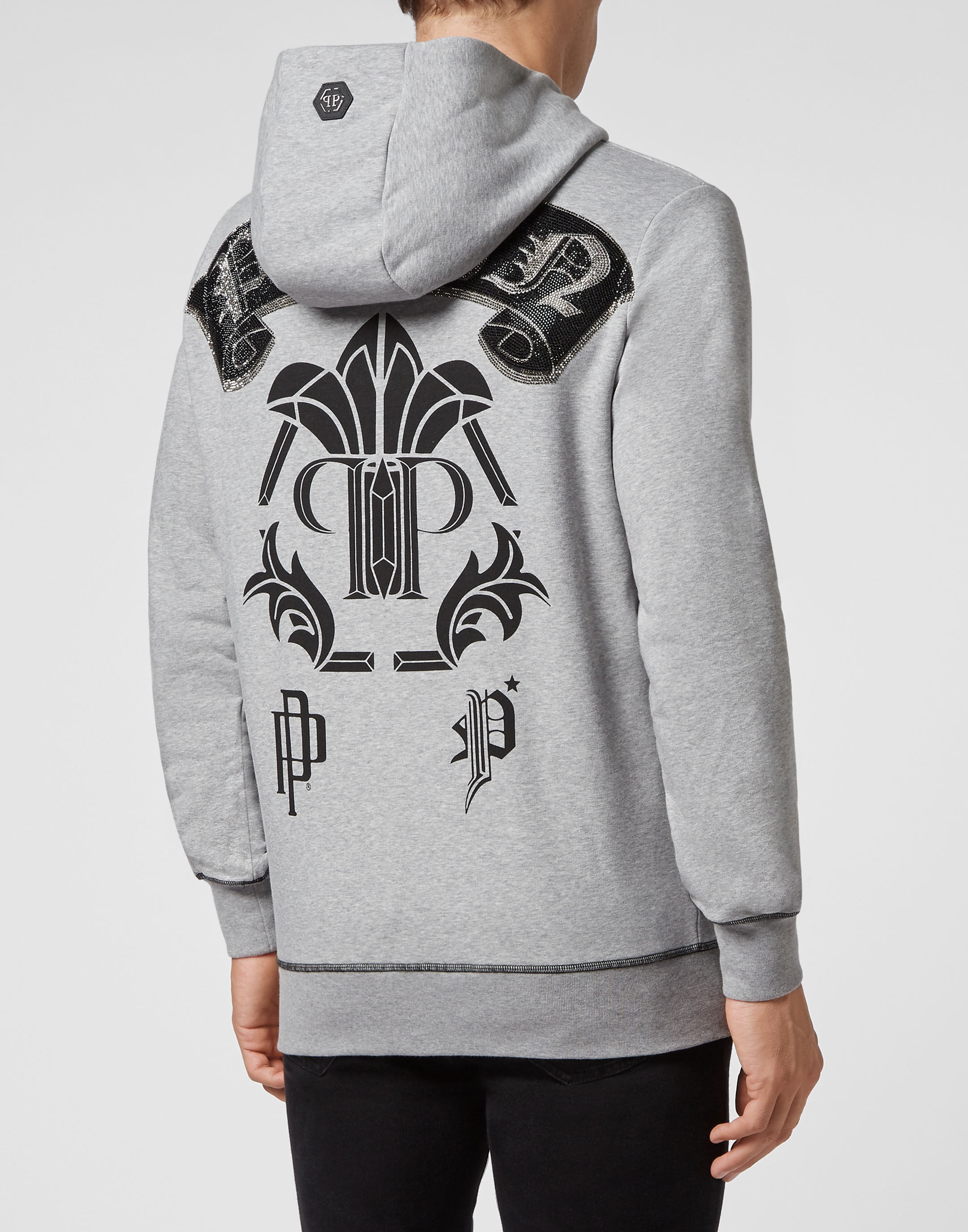 Philipp plein mens hoodie hot sale