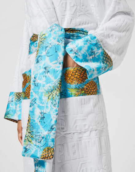Bathrobe Pineapple Skies