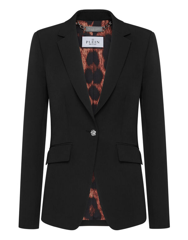 Fitted Cady Blazer LS Crystal Skull