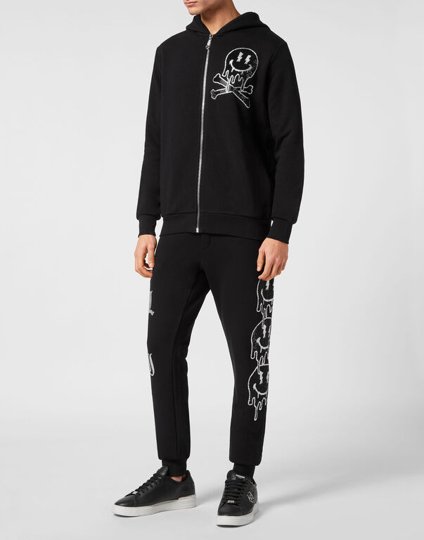 Jogging Set: Hoodie/Trousers Skeleton