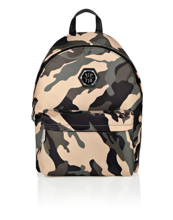 Nylon Backpack Iconic Plein