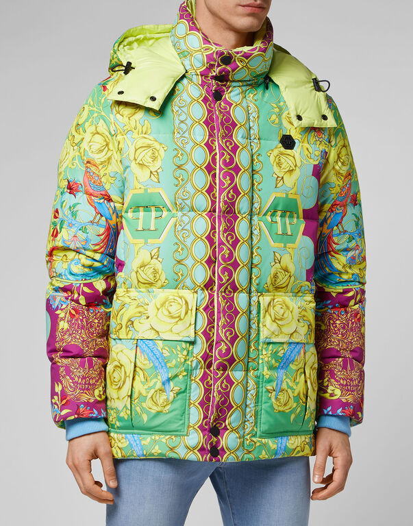 Nylon Jacket print New Baroque