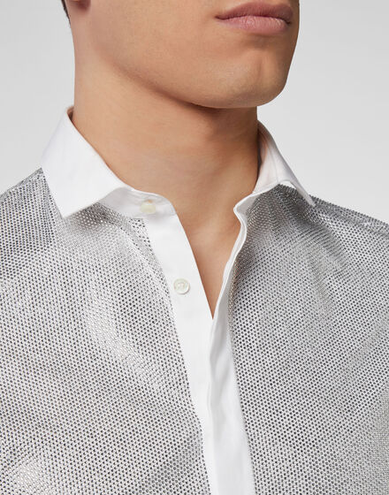 Shirt Platinum Cut SS Crystal